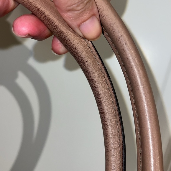 Gucci Guccissima Scarlett Bag GG Monogram Leather Neutral Blush Nude Pink Purse - Picture 13 of 17